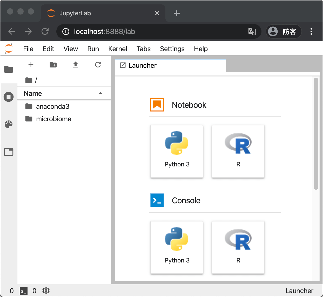 jupyterlab r kernel